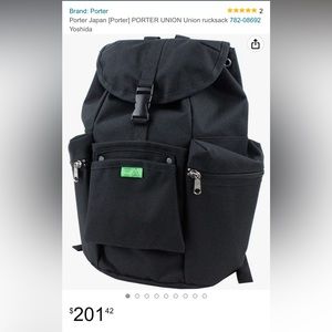 PORTER UNION JAPAN Union rucksack backpack 782-08692 Yoshida